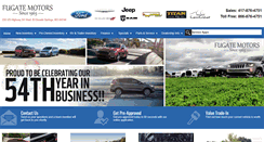 Desktop Screenshot of fugatemotors.com